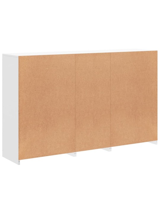 Kumode ar led lampiņām, 162x37x100 cm, balta