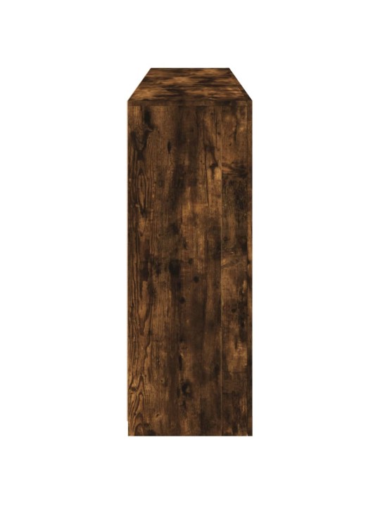 Kumode ar led lampiņām, ozolkoka krāsa, 162x37x100 cm