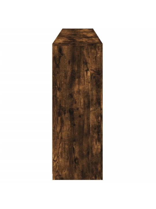 Kumode ar led lampiņām, ozolkoka krāsa, 181,5x37x100 cm