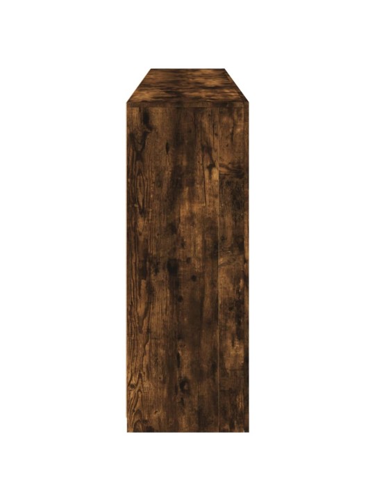 Kumode ar led lampiņām, ozolkoka krāsa, 181,5x37x100 cm