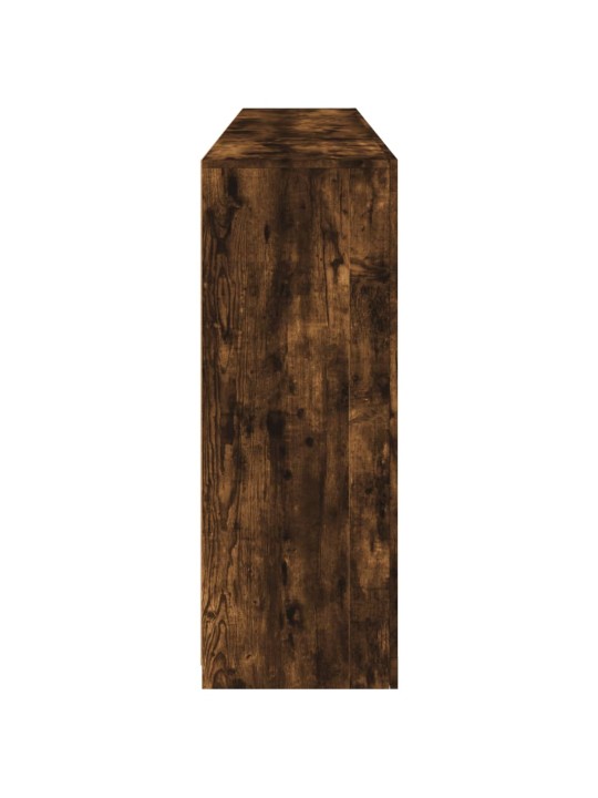 Kumode ar led lampiņām, ozolkoka krāsa, 202x37x100 cm