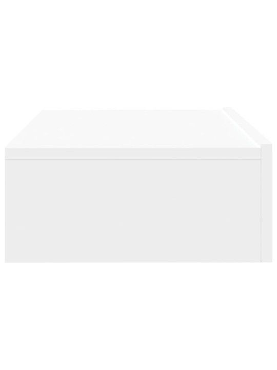 Tv skapītis ar led apgaismojumu, balts, 60x35x15,5 cm