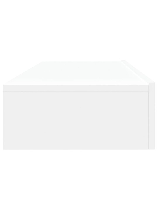 Tv skapīši ar led apgaismojumu, 2 gab., balti, 60x35x15,5 cm