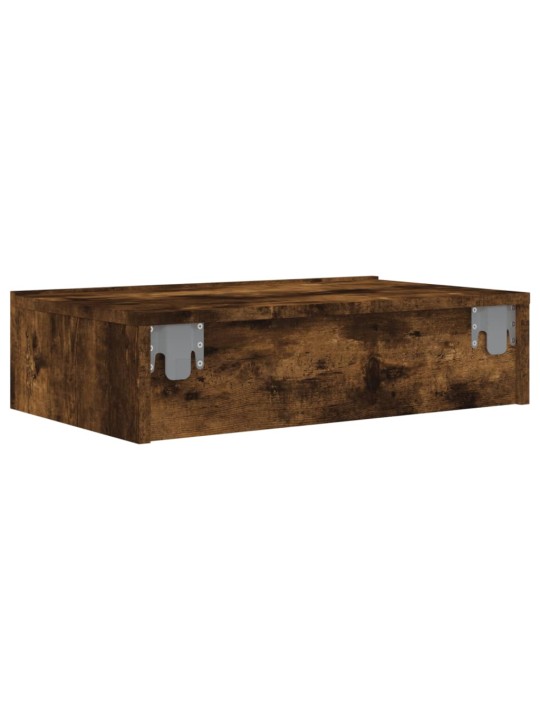 Tv skapītis ar led apgaismojumu, ozolkoka krāsa, 60x35x15,5 cm