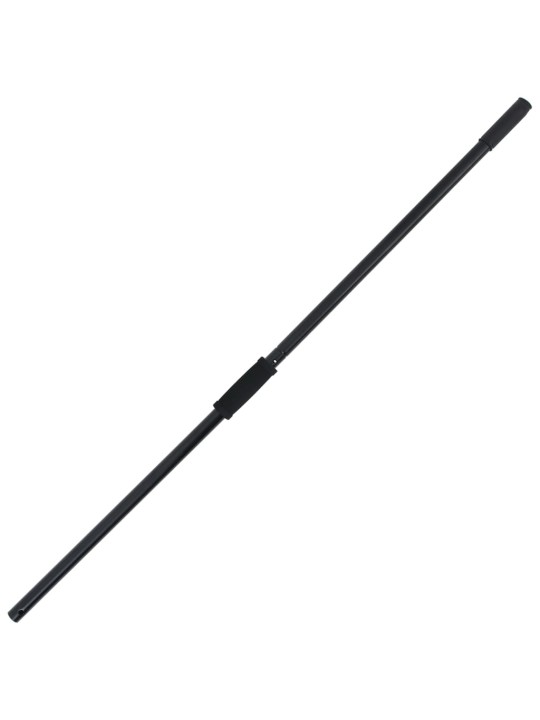Dakšas ar 14 tērauda zariem, melnas