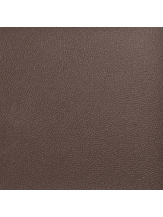 Galvgaļa spilvens, brūns, 140 cm, mākslīgā āda