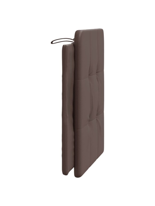 Galvgaļa spilvens, brūns, 80 cm, mākslīgā āda