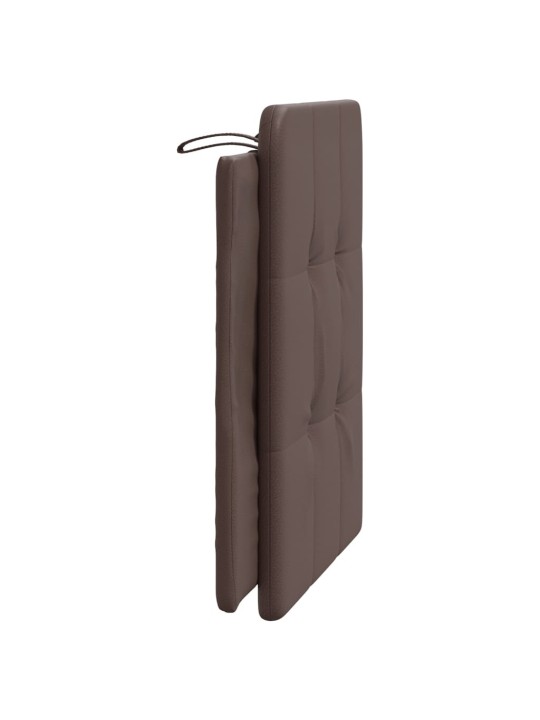 Galvgaļa spilvens, brūns, 90 cm, mākslīgā āda