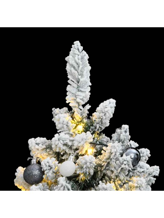 Mākslīgā ziemassvētku egle, bumbiņu komplekts, 150 cm, 150 led
