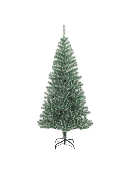 Mākslīgā ziemassvētku egle ar sniegu un 300 led, 210 cm