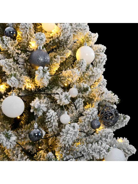 Mākslīgā Ziemassvētku egle, bumbiņu komplekts, 180 cm, 300 LED