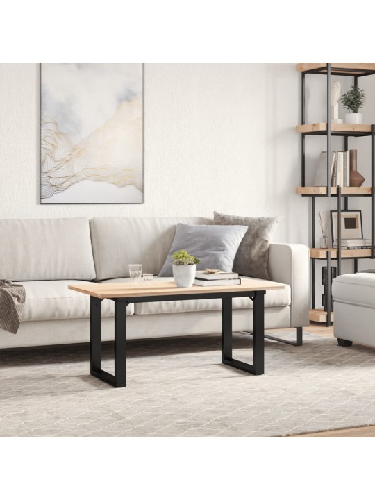 Kafijas galdiņa kājas, 70x30x43 cm, o-formas rāmis, tērauds