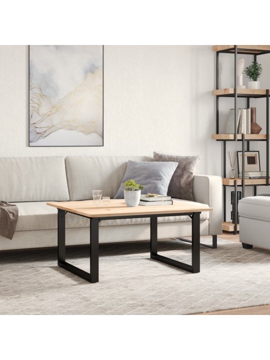 Kafijas galdiņa kājas, 80x70x43 cm, o-formas rāmis, tērauds