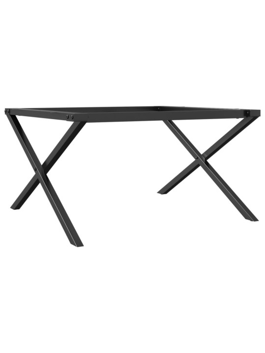 Kafijas galdiņa kājas, 70x60x43 cm, x-forma rāmis, tērauds