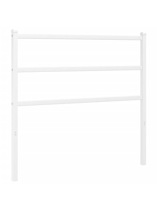 Gultas galvgalis, balts, 100 cm
