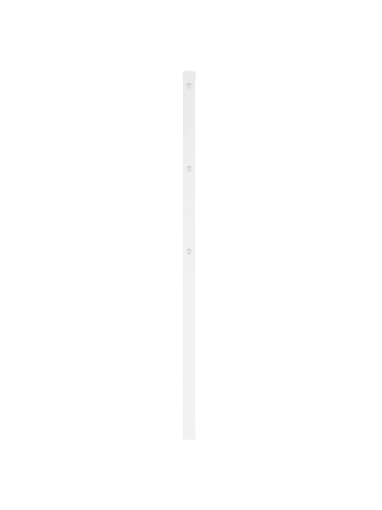 Gultas galvgalis, balts, 100 cm