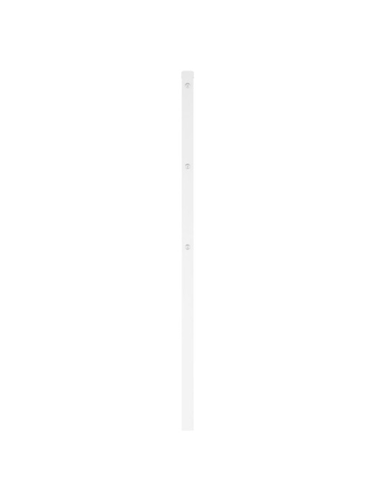 Gultas galvgalis, balts, 120 cm