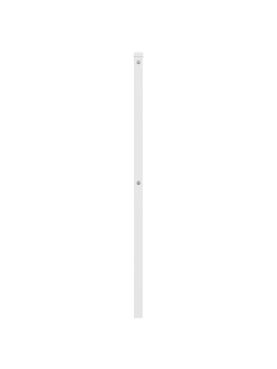 Gultas galvgalis, balts, 100 cm