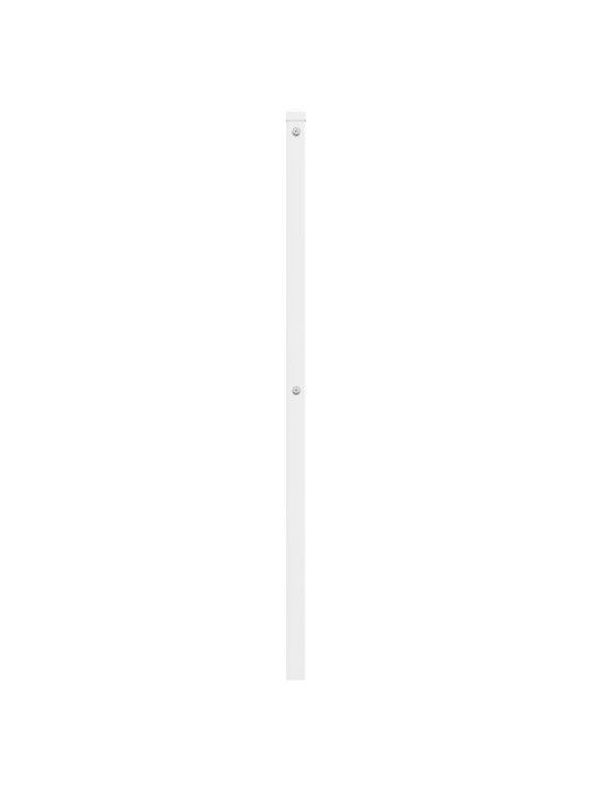Gultas galvgalis, balts, 140 cm