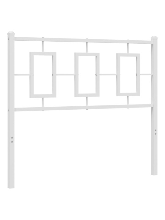 Gultas galvgalis, balts, 100 cm
