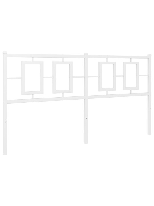 Gultas galvgalis, balts, 150 cm