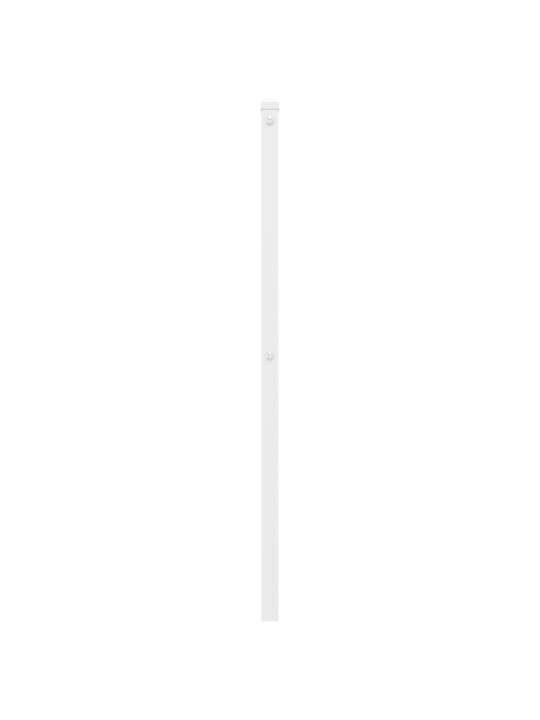 Gultas galvgalis, balts, 90 cm