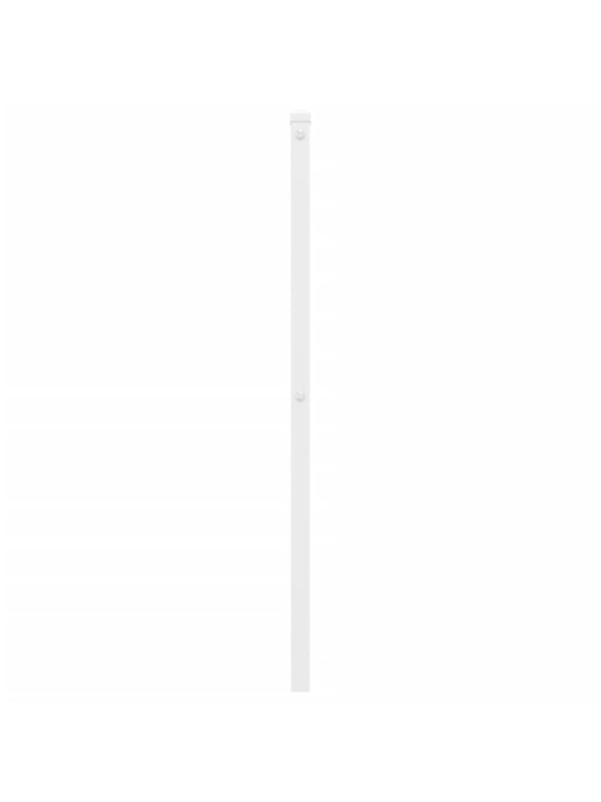 Gultas galvgalis, balts, 100 cm