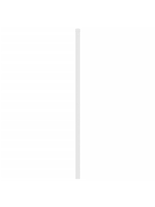 Gultas galvgalis, balts, 160 cm