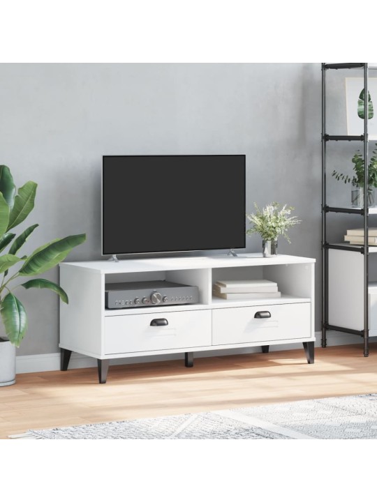 Tv skapītis viken, balts, inženierijas koks