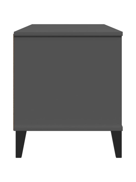 Tv skapītis viken, pelēks, inženierijas koks
