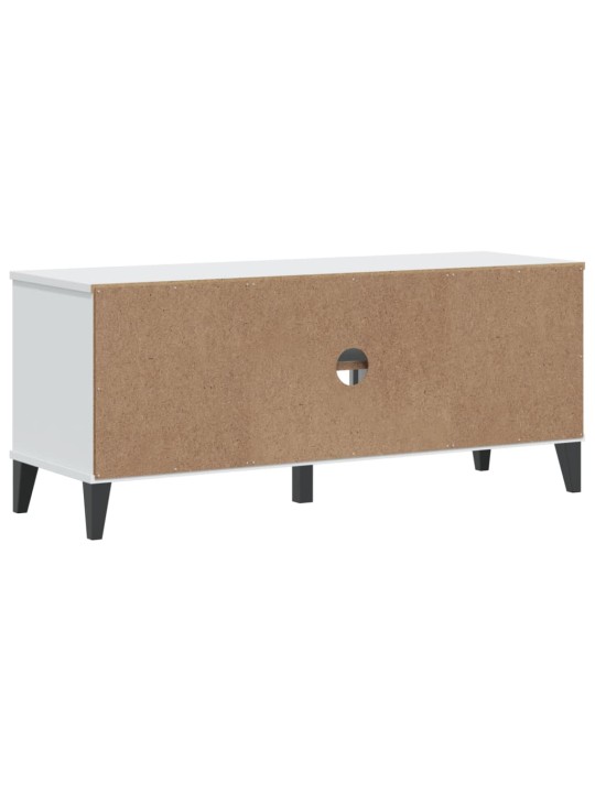 Apavu skapis viken, 106x35x45 cm, balts, inženierijas koks