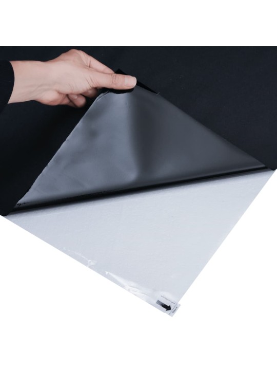 Loga plēve, matēta, melna, 45x2000 cm, PVC