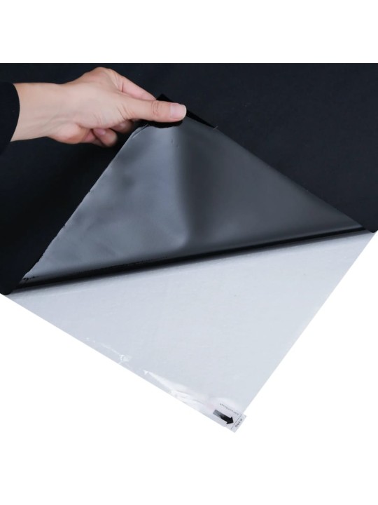 Loga plēve, matēta, melna, 90x500 cm, pvc