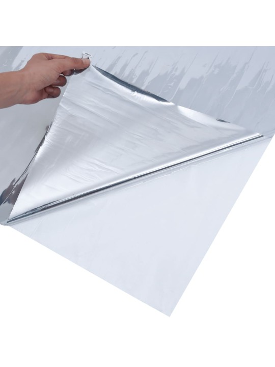 Atstarojoša plēve, sudrabaina, 45x500 cm, pvc