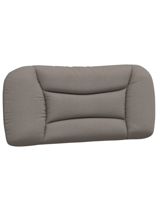 Gultas rāmis ar LED bez matrača Taupe 80x200 cm Audums