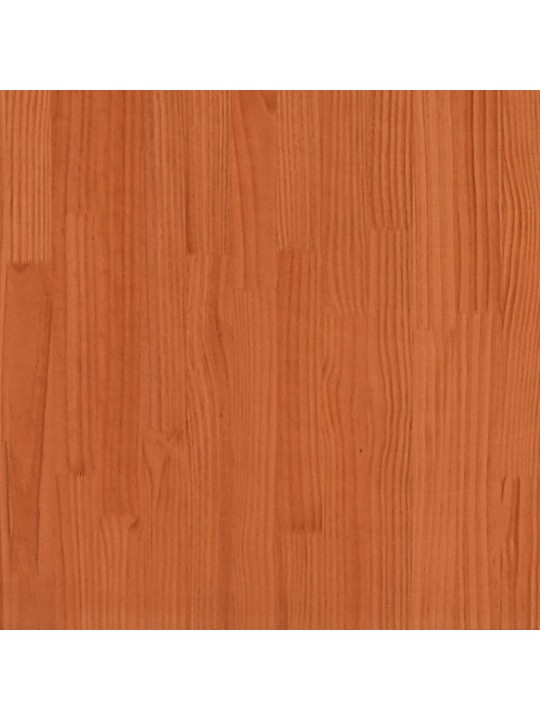 Kafijas galdiņš, brūns, 110x50x33,5 cm, priedes masīvkoks