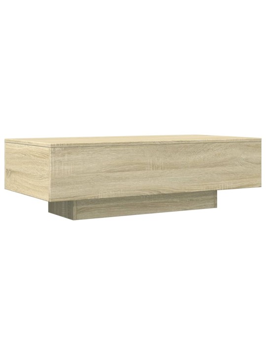 Kafijas galdiņš, ozolkoka krāsa, 100x49,5x31 cm