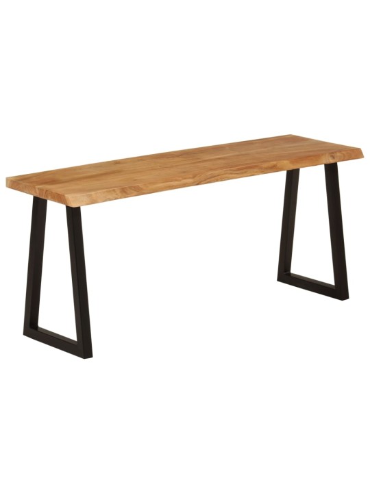 Sols, dabīgas formas malas, 105 cm, akācijas masīvkoks