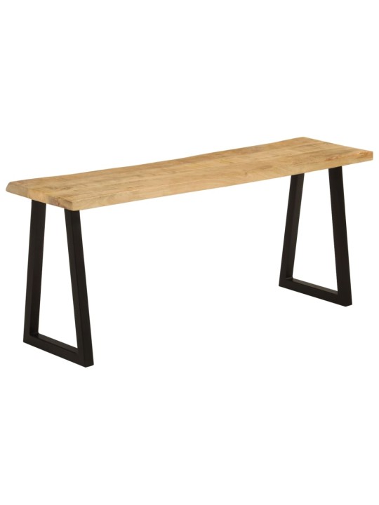 Sols, dabīgas formas malas, 105 cm, mango masīvkoks