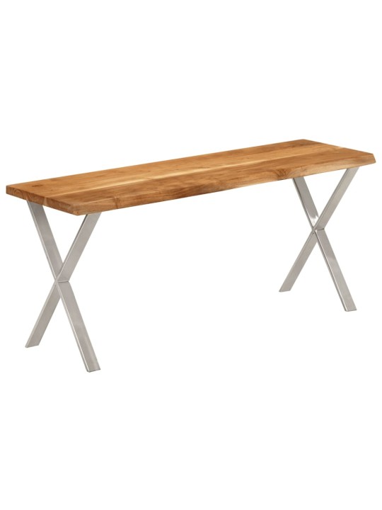 Sols, dabīgas formas malas, 105 cm, akācijas masīvkoks