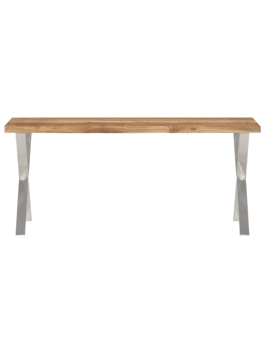 Sols, dabīgas formas malas, 105 cm, akācijas masīvkoks