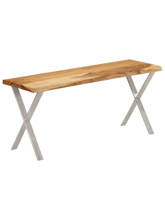 Sols, dabīgas formas malas, 105 cm, akācijas masīvkoks