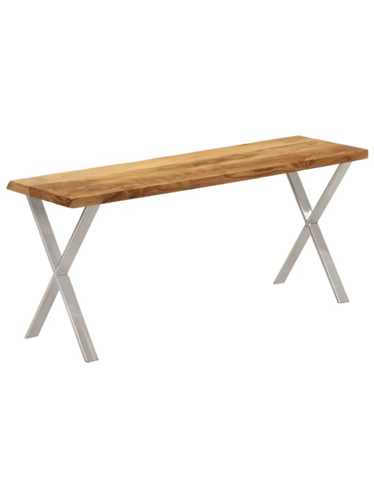 Sols, dabīgas formas malas, 105 cm, akācijas masīvkoks