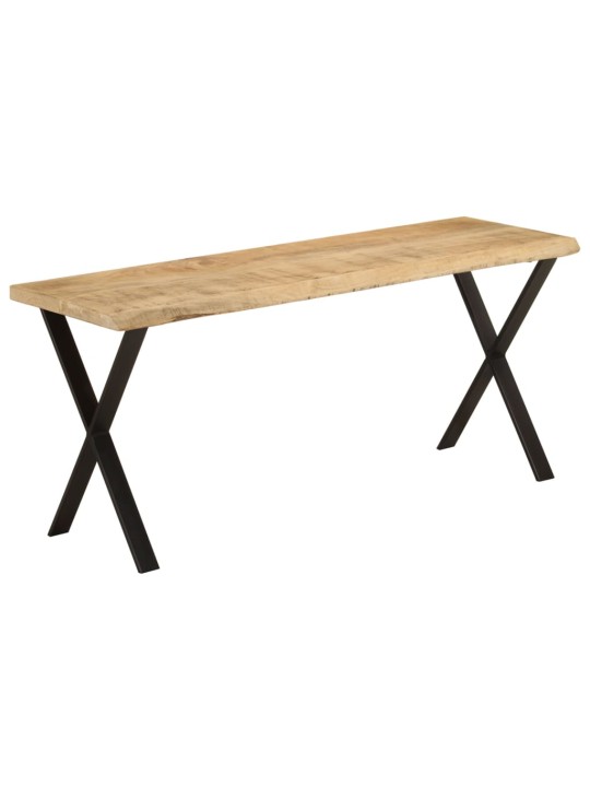 Sols, dabīgas formas malas, 105 cm, mango masīvkoks