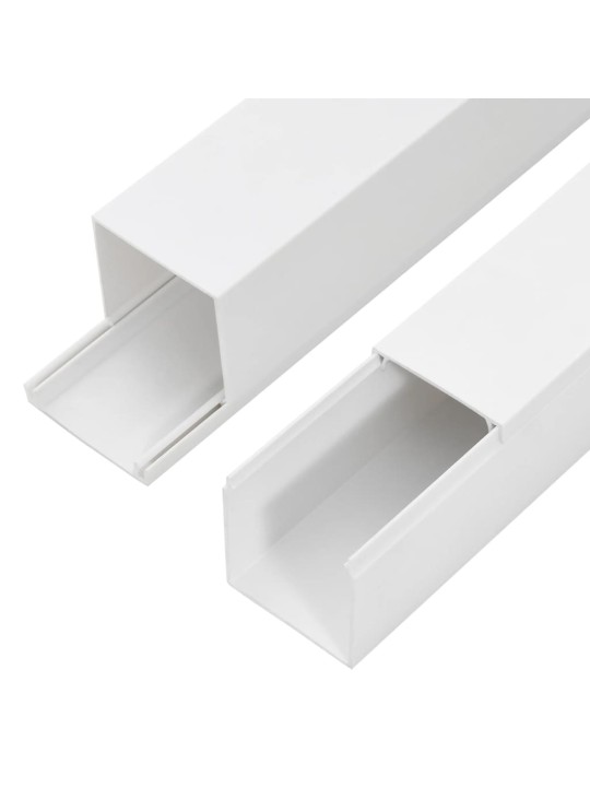 Kabeļu kanāli, 100x40 mm, 10 m, pvc