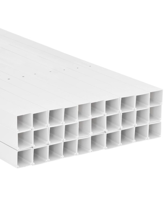 Kabeļu kanāli, 50x25 mm, 30 m, pvc