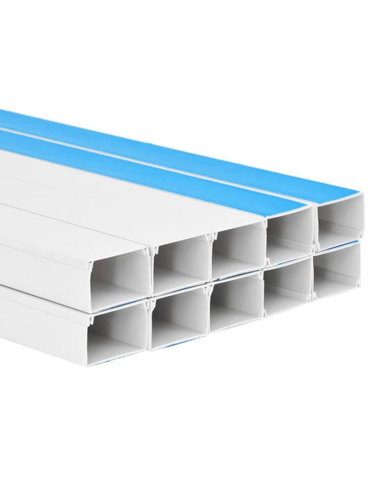 Kabeļu kanāli, pašlīmējoši, 100x40 mm, 10 m, pvc