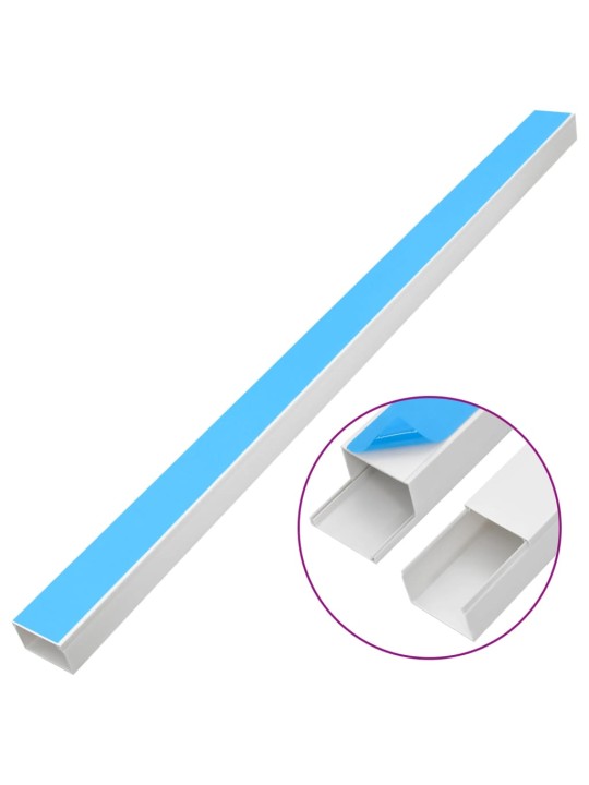 Kabeļu kanāli, pašlīmējoši, 50x25 mm, 30 m, pvc