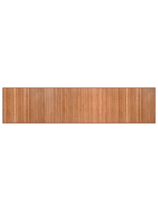 Paklājs, taisnstūra forma, dabīga krāsa, 70x300 cm, bambuss