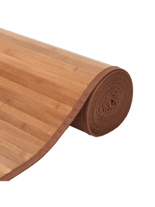 Paklājs, taisnstūra forma, dabīga krāsa, 70x300 cm, bambuss